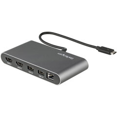 USB-разветвитель Startech TB3DKM2HDL цена и информация | Адаптеры и USB-hub | kaup24.ee
