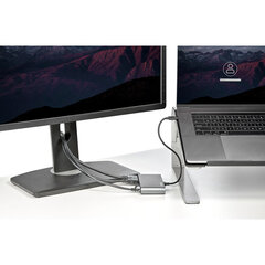 USB-разветвитель Startech TB3DKM2HDL цена и информация | Адаптеры и USB-hub | kaup24.ee