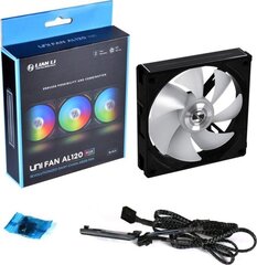 Ruudukujuline ventilaator Lian-Li UNI Fan AL120 hind ja info | Arvuti ventilaatorid | kaup24.ee