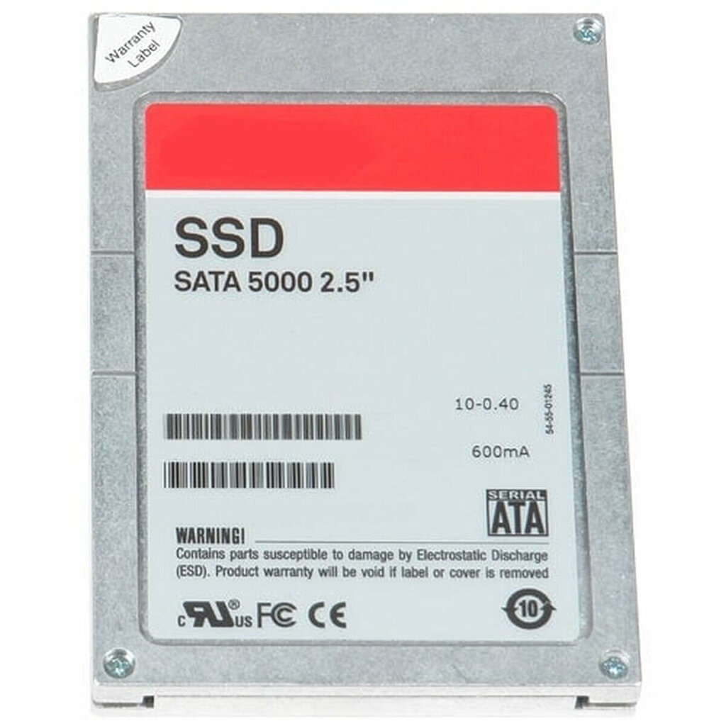 Dell 345-BBDF 480 GB 2.5" hind ja info | Sisemised kõvakettad (HDD, SSD, Hybrid) | kaup24.ee