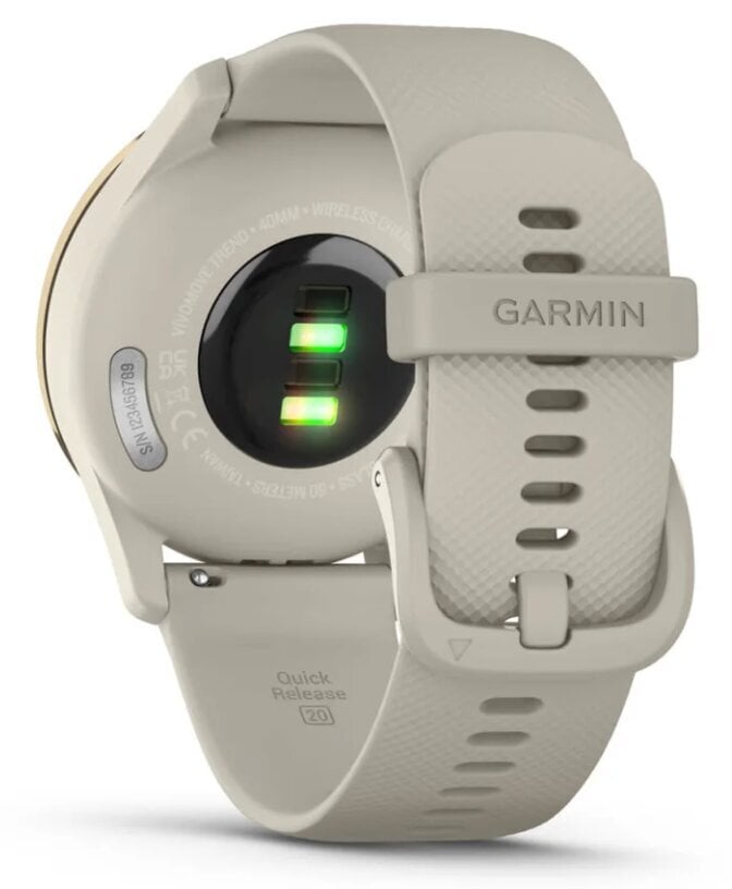 Garmin vívomove® Trend Cream Gold/French Gray hind ja info | Nutikellad (smartwatch) | kaup24.ee