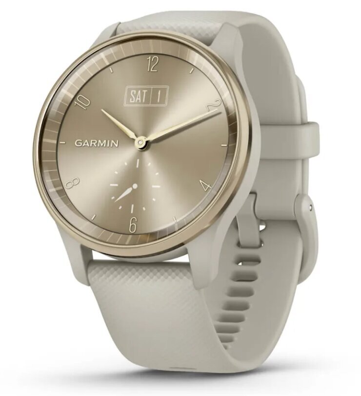Garmin vívomove® Trend Cream Gold/French Gray цена и информация | Nutikellad (smartwatch) | kaup24.ee