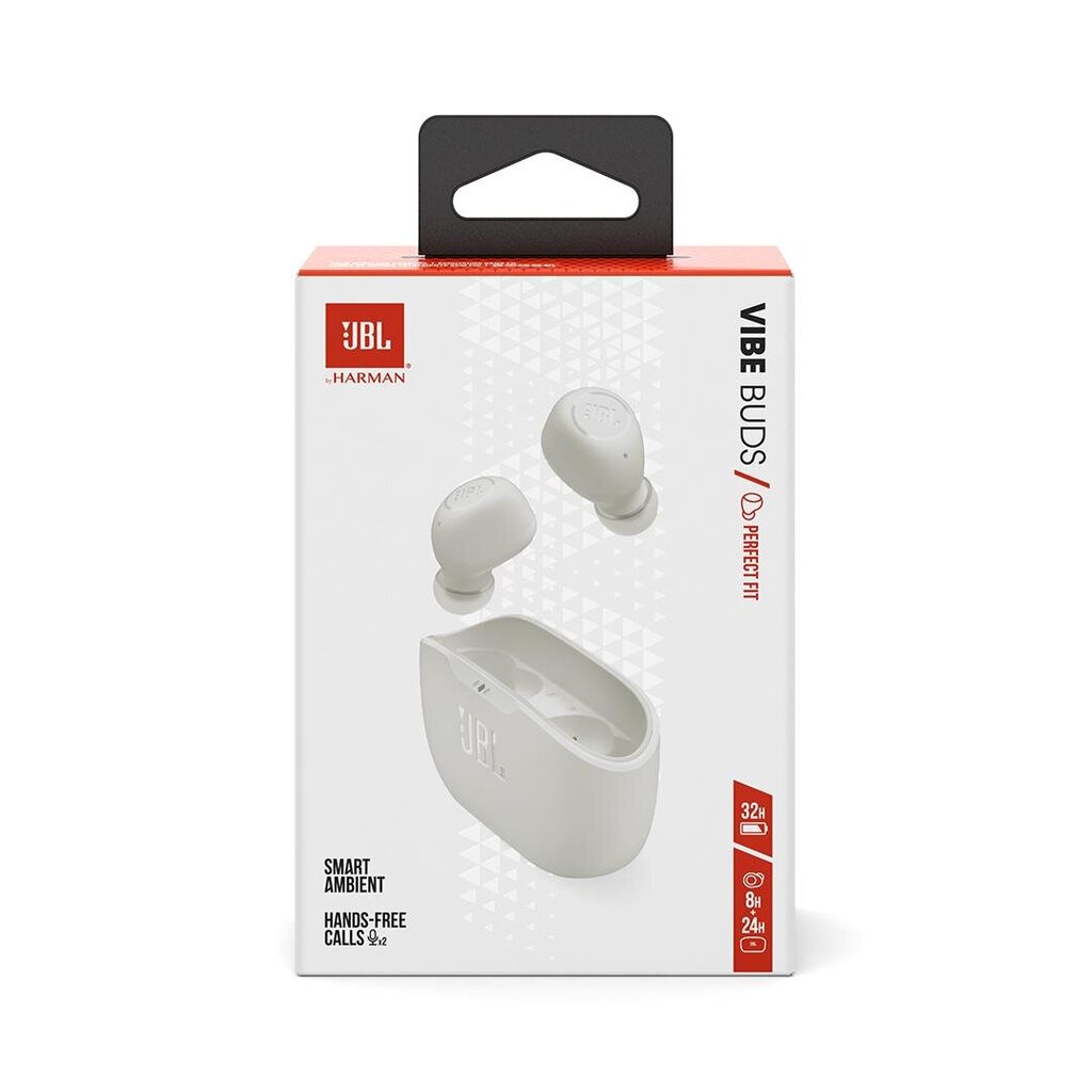 JBL Wave Buds TWS JBLWBUDSWHT цена и информация | Kõrvaklapid | kaup24.ee