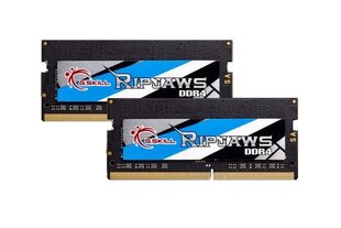G.Skill Ripjaws DDR4 SODIMM 2x8GB CL16 (F4-3000C16D-16GRS) цена и информация | Оперативная память (RAM) | kaup24.ee