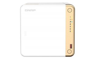 RAID kontroller Qnap TS-462-2G 10 Gbit/s цена и информация | Жёсткие диски (SSD, HDD) | kaup24.ee