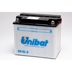 Аккумулятор Unibat CB16L-B 12В 19Ач 240А цена и информация | Аккумуляторы | kaup24.ee