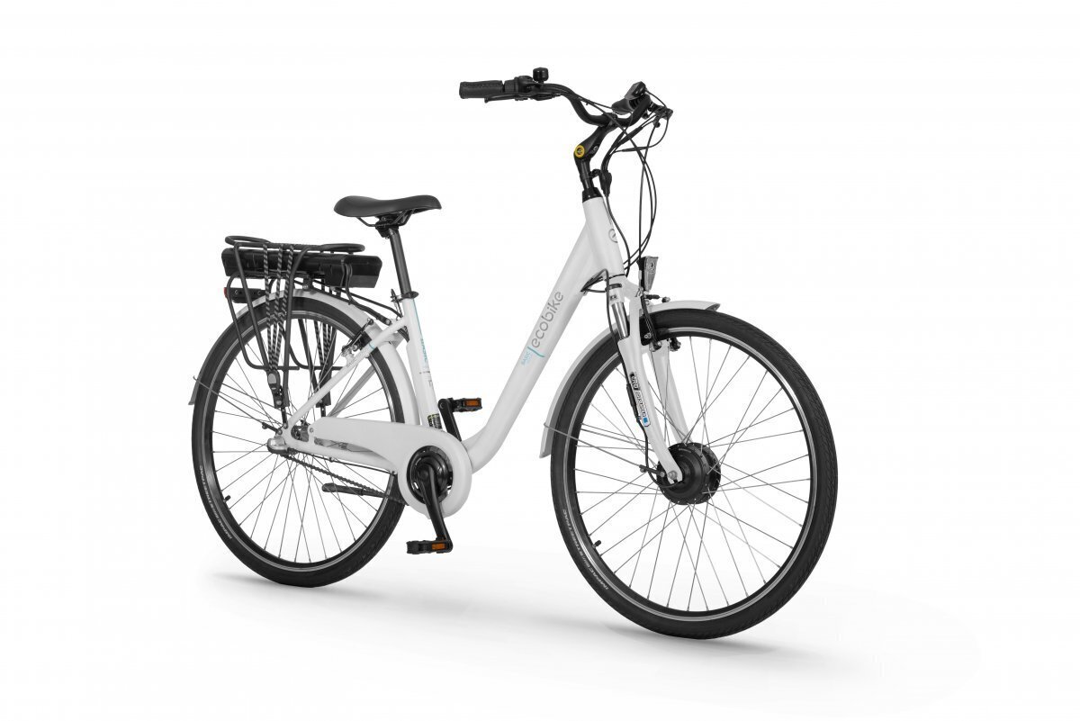 Elektriratas Ecobike Basic Nexus 8,7 Ah Greenway, valge цена и информация | Elektrirattad | kaup24.ee