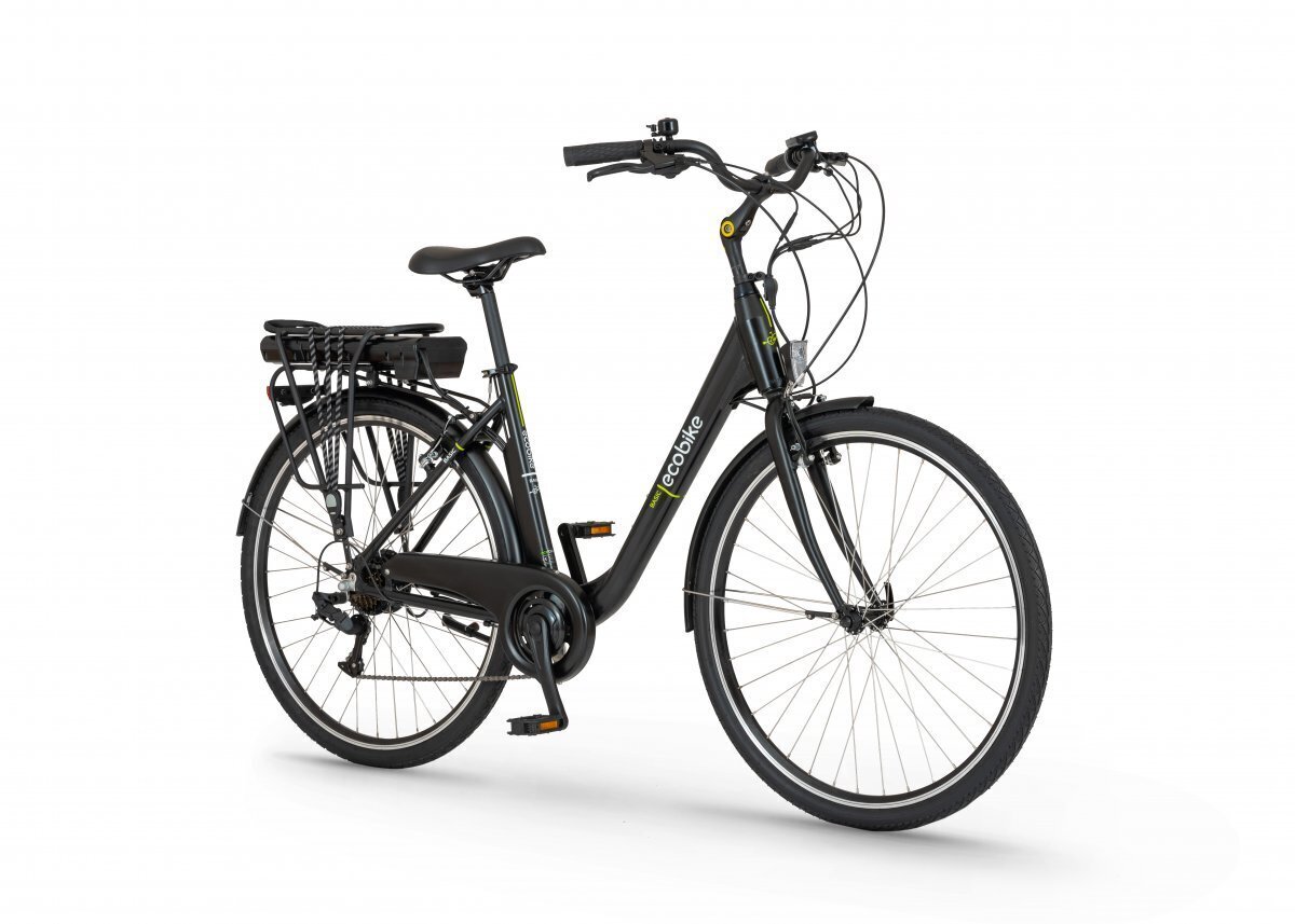 Elektriline jalgratas Ecobike Basic 11,6 Ah Greenway, must цена и информация | Elektrirattad | kaup24.ee