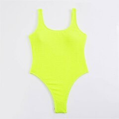 Naiste ujumisriided, kollast värvi, suurus M hind ja info | Naiste ujumisriided | kaup24.ee