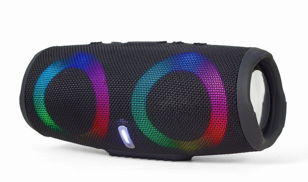 Skaļrunis Gembird Bluetooth LED Speaker Black hind ja info | Kõlarid | kaup24.ee