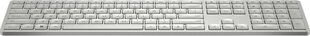 Беспроводная клавиатура HP 970 Испанская Qwerty Серебристый цена и информация | Клавиатуры | kaup24.ee