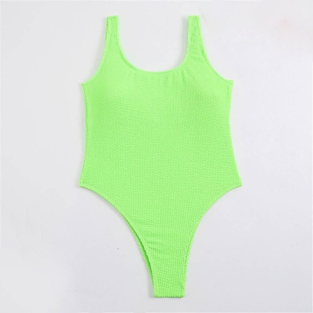 Naiste ujumisriided, helerohelist värvi, suurus M hind ja info | Naiste ujumisriided | kaup24.ee