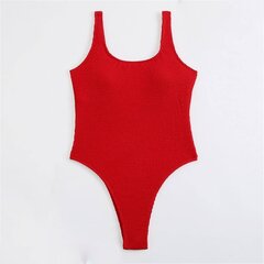 Naiste ujumisriided, heleoranži värvi, suurus M hind ja info | Naiste ujumisriided | kaup24.ee