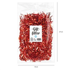 Fooliumist puistematerjal 30 g, värv: punane 5004 hind ja info | Kingituste pakendid | kaup24.ee