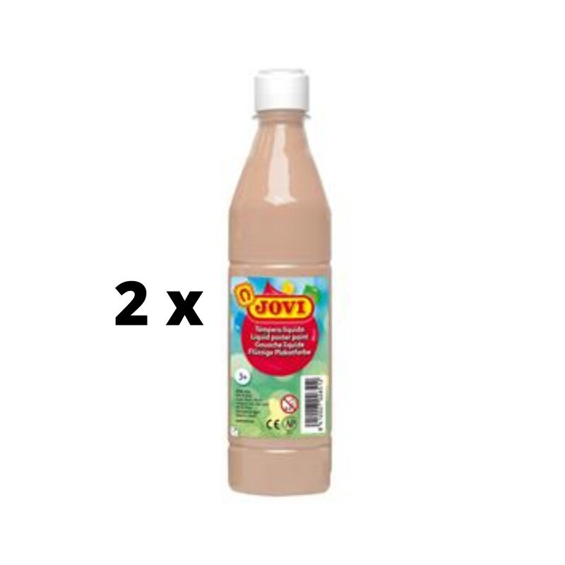 Vedel guašš Jovi pudelis, 500 ml, kreem sp. Pakett 2 tk. цена и информация | Kunstitarbed, voolimise tarvikud | kaup24.ee