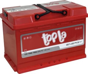 Аккумулятор Topla Energy E75 75Aч 750A P цена и информация | Аккумуляторы | kaup24.ee