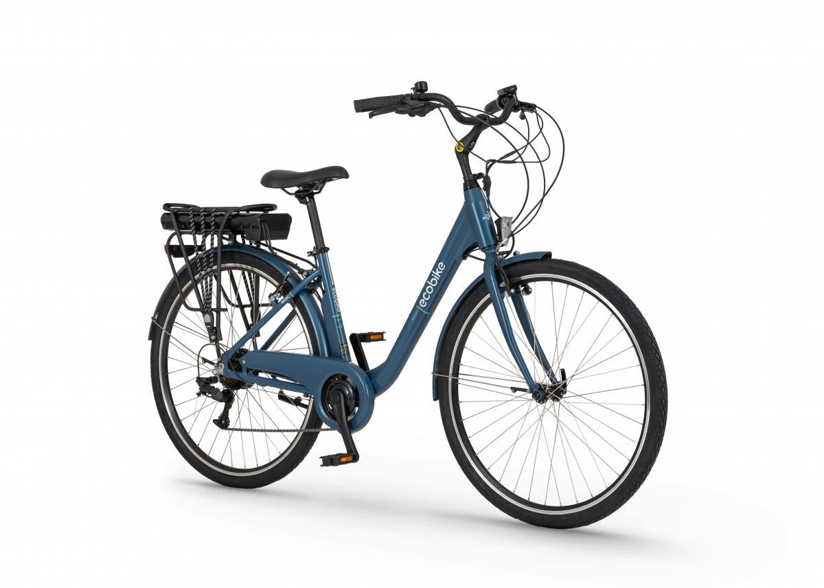 Elektrijalgratas Ecobike Basic 11,6 Ah Greenway, sinine цена и информация | Elektrirattad | kaup24.ee