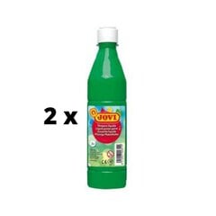 Vedel guašš Jovi pudelis, 500 ml, Green sp. Pakett 2 tk. hind ja info | Kunstitarbed, voolimise tarvikud | kaup24.ee