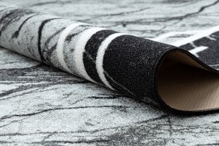 Rugsx ковровая дорожка, серый мрамор, 80 см цена и информация | Ковры | kaup24.ee