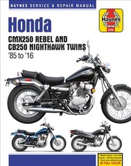 Honda CMX250 Rebel & CB250 Nighthawk Twins (85-16) hind ja info | Entsüklopeediad, teatmeteosed | kaup24.ee