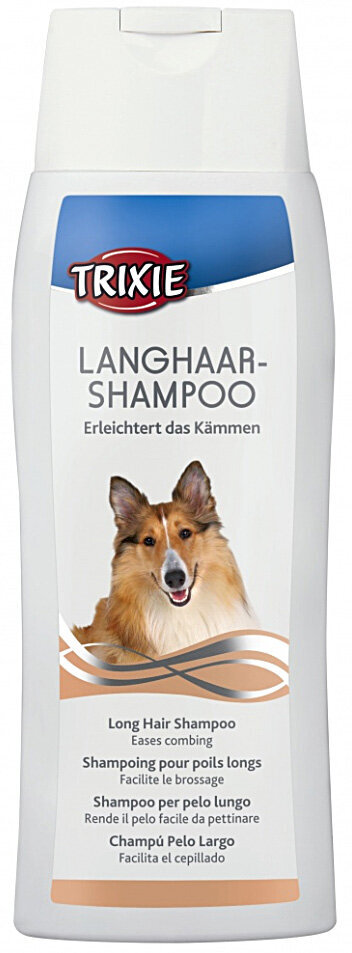 Šampoon pikakarvalistele koertele Trixie, 250 ml цена и информация | Karvahooldustooted loomadele | kaup24.ee