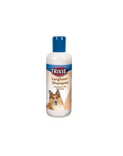 Šampoon pikakarvalistele koertele Trixie, 250 ml hind ja info | Karvahooldustooted loomadele | kaup24.ee
