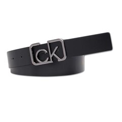 Пряжка из матового металла Calvin Klein Black 545602371 цена и информация | Calvin Klein Мужские аксессуары | kaup24.ee