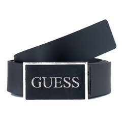 Кожаный ремень с пряжкой Guess Jeans Black 563041112 цена и информация | Мужские ремни | kaup24.ee