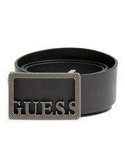 Guess Jeans Jet Black 563929377 hind ja info | Meeste vööd | kaup24.ee