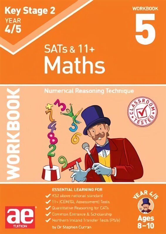 KS2 Maths Year 4/5 Workbook 5: Numerical Reasoning Technique цена и информация | Noortekirjandus | kaup24.ee