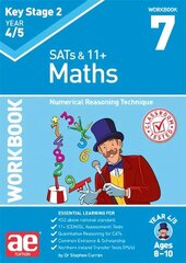 KS2 Maths Year 4/5 Workbook 7: Numerical Reasoning Technique цена и информация | Книги для подростков и молодежи | kaup24.ee