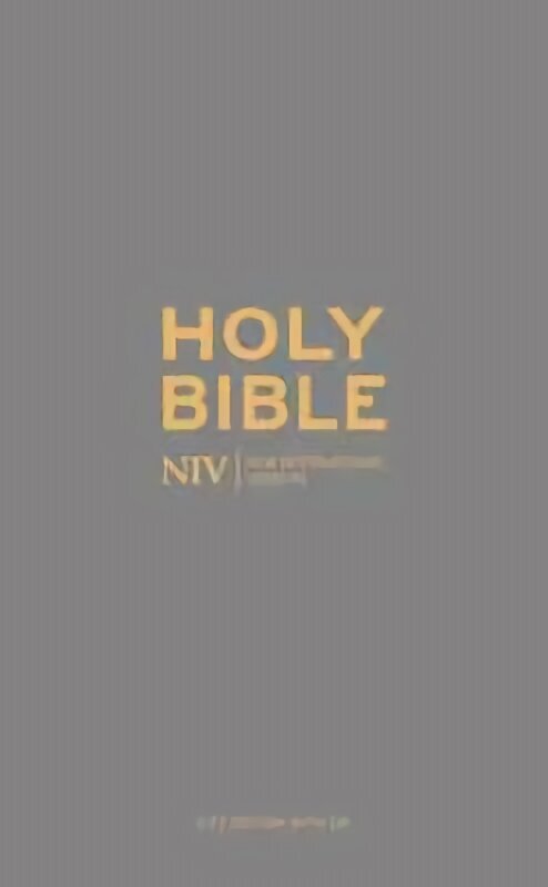 NIV Pocket Charcoal Soft-tone Bible with Zip hind ja info | Usukirjandus, religioossed raamatud | kaup24.ee