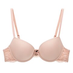 Бюстгальтер Push Up из мягкого материала c эластичной кружевной отделкой Emporio Armani Rosa 545647084 цена и информация | Спортивные бюстгальтеры | kaup24.ee