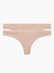 CALVIN KLEIN 2Pck Beige 545654535 цена и информация | Трусики | kaup24.ee