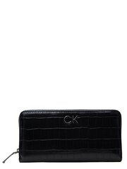 Calvin Klein Re-Lock Slim Croc 545005814 hind ja info | Naiste rahakotid | kaup24.ee