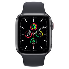 Apple Watch Series SE 44 mm Aluminium GPS+Cellular Space Gray (uuendatud, seisukord A), hall hind ja info | Nutikellad (smartwatch) | kaup24.ee