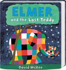 Elmer and the Lost Teddy: Board Book hind ja info | Väikelaste raamatud | kaup24.ee