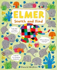 Elmer Search and Find hind ja info | Väikelaste raamatud | kaup24.ee