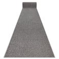 Rugsx ковровая дорожка Karmel, серая, 80 см