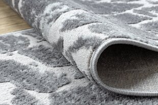 Rugsx ковровая дорожка Mefe B400, серая, 60 см цена и информация | Ковры | kaup24.ee