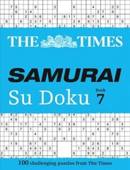 Times Samurai Su Doku 7: 100 Challenging Puzzles from the Times hind ja info | Tervislik eluviis ja toitumine | kaup24.ee