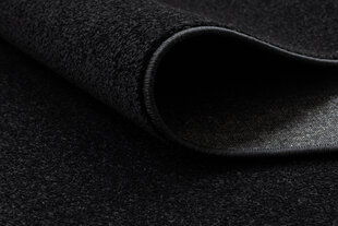 Rugsx ковровая дорожка Karmel, чёрная, 160 см цена и информация | Ковры | kaup24.ee