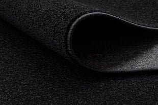 Rugsx ковровая дорожка Karmel, чёрная, 200 см цена и информация | Ковры | kaup24.ee