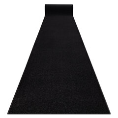 Rugsx ковровая дорожка Karmel, чёрная, 140 см цена и информация | Ковры | kaup24.ee