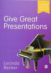 Give Great Presentations цена и информация | Книги по социальным наукам | kaup24.ee