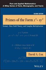 Primes of the Form x2plusny2: Fermat, Class Field Theory, and Complex Multiplication 2nd Edition цена и информация | Книги по экономике | kaup24.ee