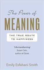 Power of Meaning: The true route to happiness цена и информация | Самоучители | kaup24.ee