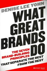 What Great Brands Do: The Seven Brand-Building Principles that Separate the Best from the Rest hind ja info | Majandusalased raamatud | kaup24.ee