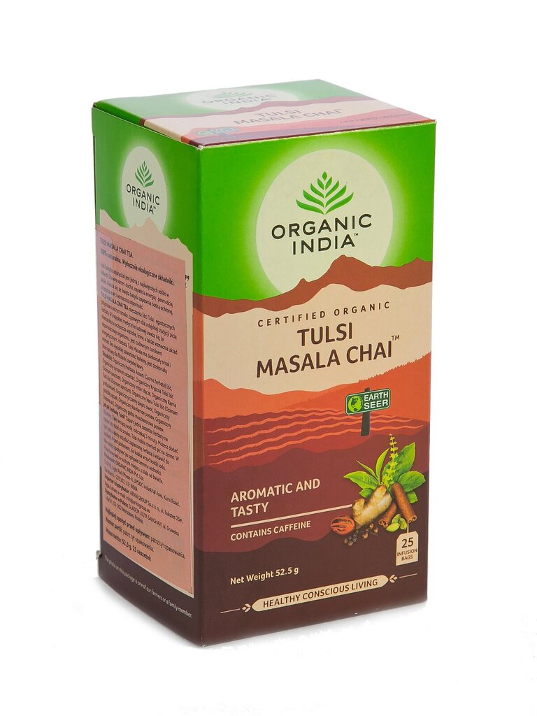 Tulsi Organic Masala (25pcs) 52.5gr цена и информация | Tee | kaup24.ee