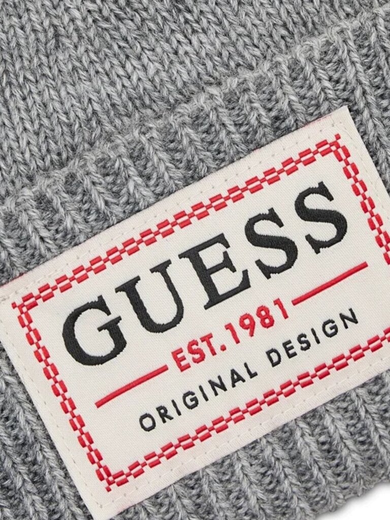 Guess Jeans Front Logo Grey 563934089 hind ja info | Meeste sallid, mütsid ja kindad | kaup24.ee
